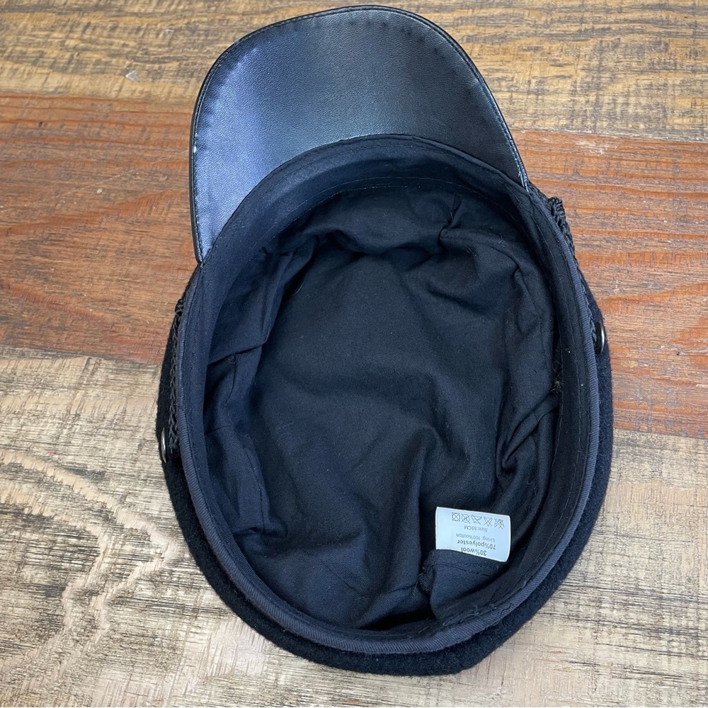 Norlender wool sailor Black Cap hat fisherman - Picture 5 of 10
